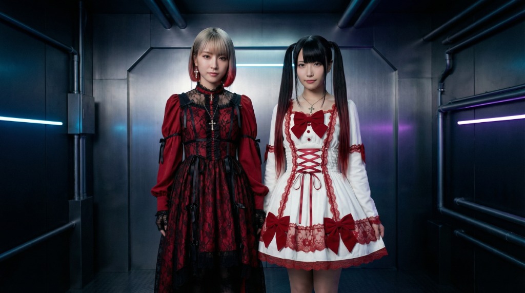 Cyber Gothic Model Front View